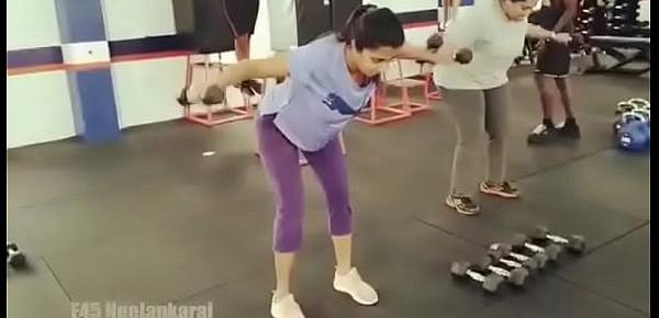  Kaniha hot workout